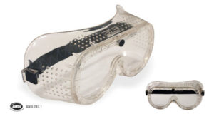 ANTIPARRA PVC TRANSPARENTE VENTILACION DIRECTA