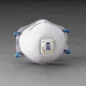 RESPIRADOR 3M 8271 P95 PARA POLVOS Y NEBLINAS CON O SIN ACEITE