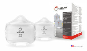 RESPIRADOR LIBUS PLEGABLE N95 2140C PARA POLVOS, HUMOS Y NEBLINAS CON VÁLVULA