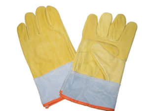 GUANTE VAQUETA AMERICANO AMARILLO PUÑO CORTO IRAM
