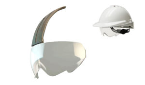 VISOR PARA CASCO MILENIUM TRANSPARENTE