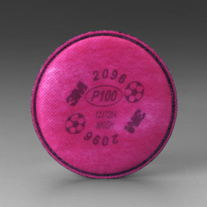 FILTRO 3M 2096 P100 PARA PARTÍCULAS Y GASES ÁCIDOS