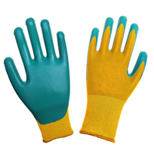 GUANTE TEJIDO NYLON G13 RECUBIERTO CON NITRILO