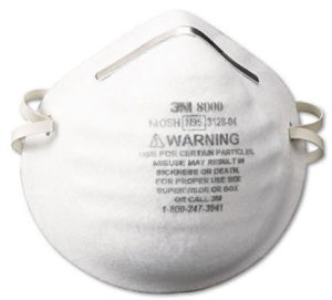 RESPIRADOR 3M 8000 P1 PARA POLVOS HUMOS Y NEBLINAS