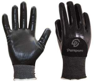 GUANTE TEJIDO NYLON G10 RECUBIERTO CON NITRILO BAÑO 3/4