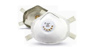 RESPIRADOR LIBUS 2280 P100 PARA POLVOS, HUMOS Y NEBLINAS SELLO FACIAL 4 TIRAS REG C/VALVULA