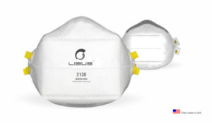 RESPIRADOR LIBUS PLEGABLE N95 2130C PARA POLVOS, HUMOS Y NEBLINAS