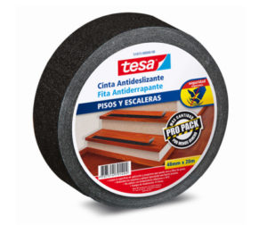 CINTA ANTIDESLIZANTE NEGRA PROPOSITO GENERAL 48 MM X 20 MTS