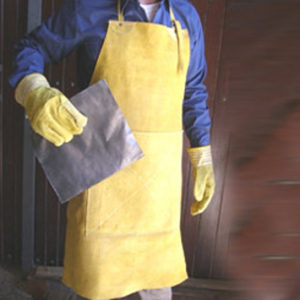 DELANTAL DESCARNE 60X90 CM CON REFUERZO PARA SOLDADOR