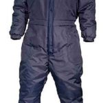 MAMELUCO TERMICO TELA TRUCKER IMPERMEABLE AZUL MARINO C/CAPUCHA NACIONAL