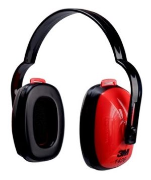 PROTECTOR AUDITIVO DE COPA 3M 1426 VINCHA PIVOTANTE NRR 21 DB